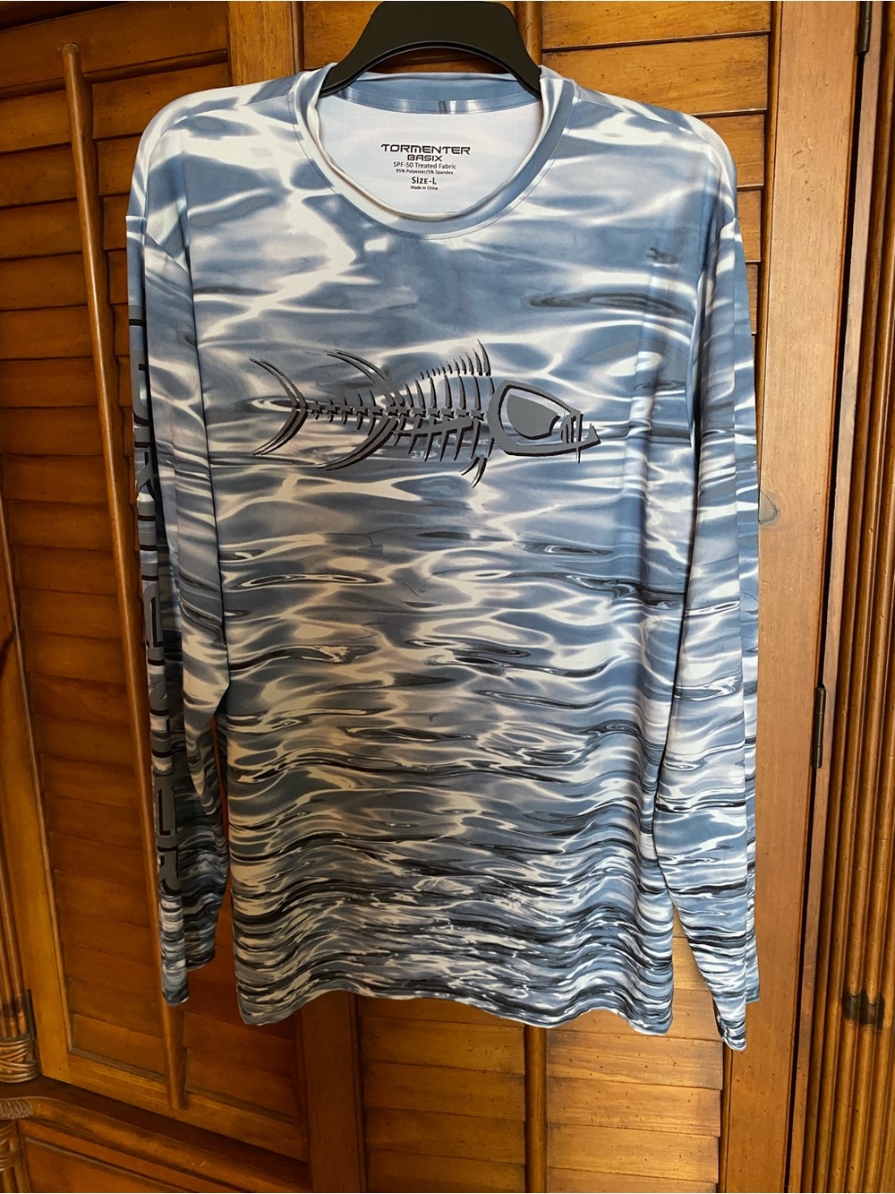 Men's Long-Sleeve Performance Shirt - Blue Wave